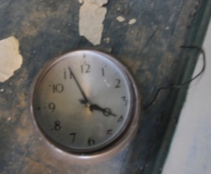 Synchronome Slave Clock as found.